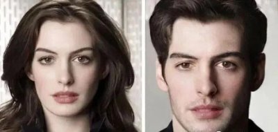 ​ps，yyds 男女明星照片性转后：小李子变清纯，迪丽热巴变帅气……