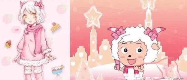 当童年动漫女神长大后，美羊羊变身萌妹，静香不要太美！