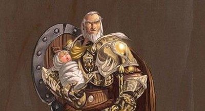 ​魔兽世界-联盟雄狮+幽魂之狼瓦里安乌瑞恩