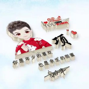 ​可爱带姓氏的微信头像（微信头像姓氏头像）