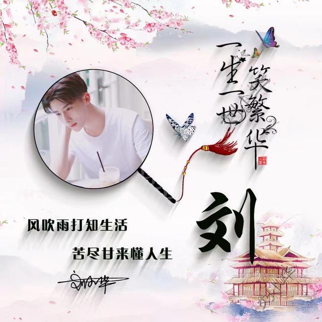 可爱带姓氏的微信头像(微信头像姓氏头像)(25)