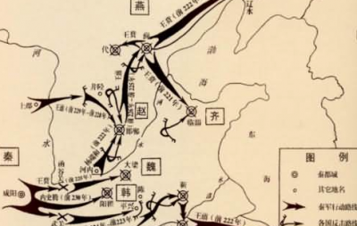 ​灭六国的顺序是什么,战国灭亡顺序顺口溜