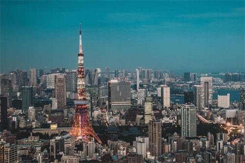 日本首都东京，美丽的岛国，国际著名大都市