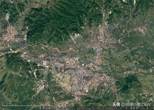 卫星影像下近三十年的鹤岗市和鸡西市，资源枯竭下黑龙江何去何从